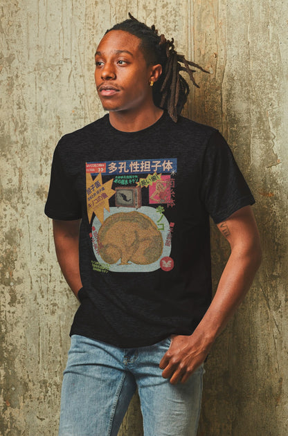 Tee shirt champignon Mycobonia flava