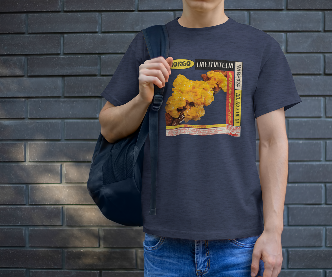 Jelly fungus Naematella aurantia T-shirt
