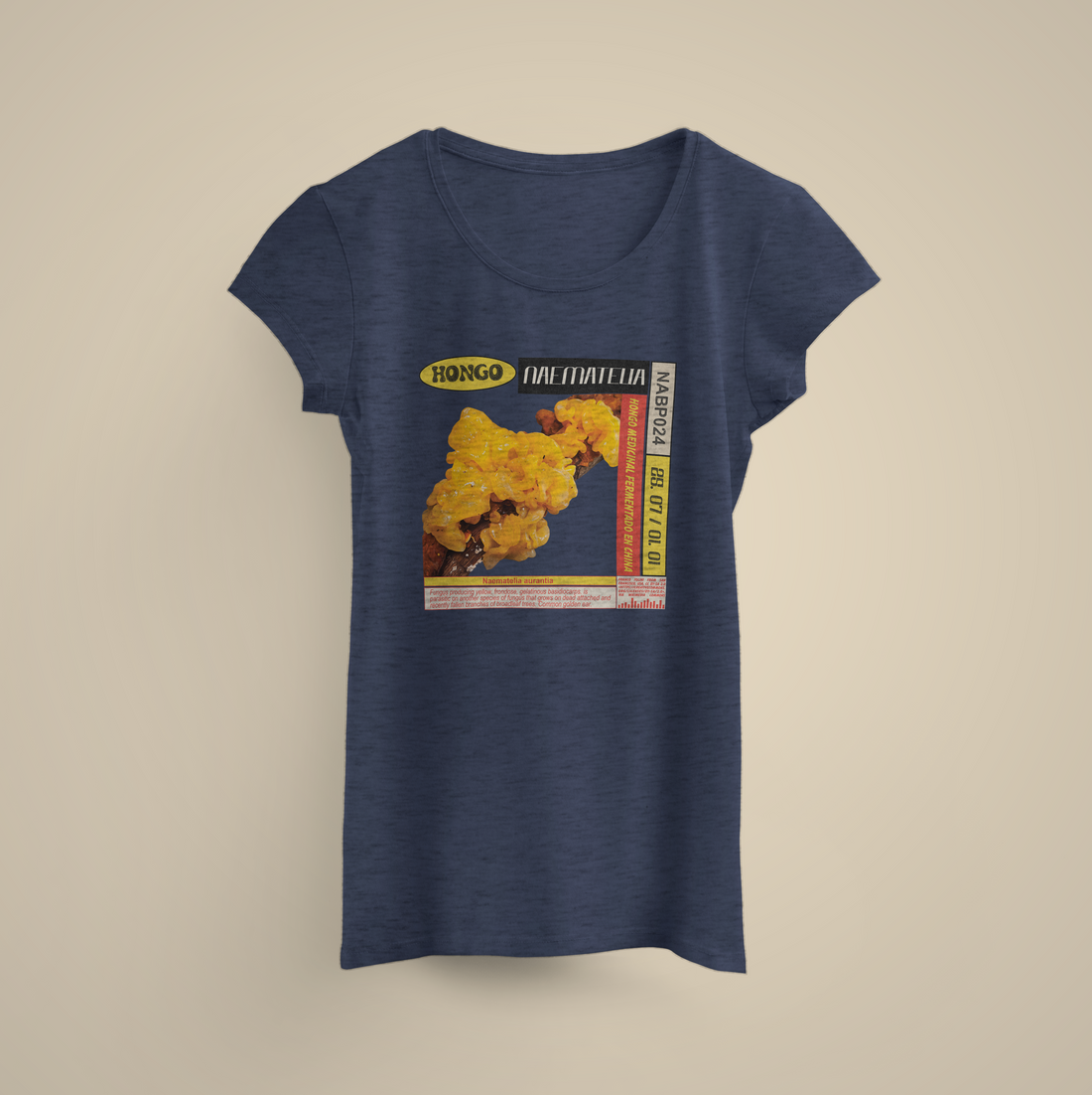 Naematella aurantia lady T-shirt jelly fungus