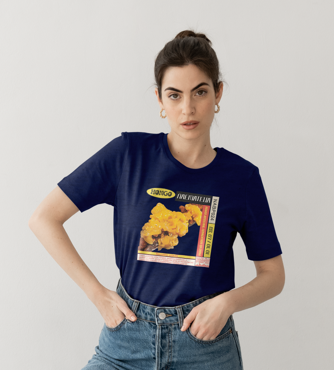 Naematella aurantia lady T-shirt jelly fungus